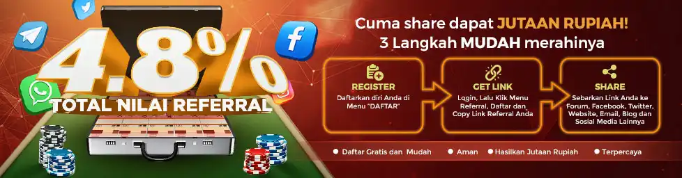 Dewacasino - Referral